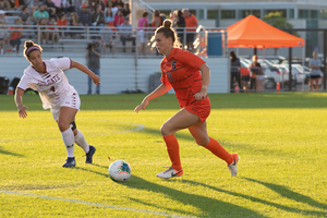 Jenna Tivnan started all 10 games she appeared in for Syracuse last season, totaling two shots.