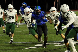 After a position switch to running back, the Northstars' offense ran through Mike Washington.  