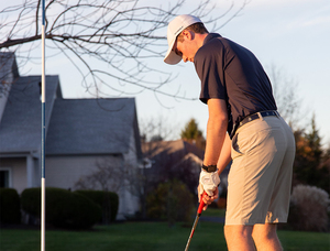 Tynan Jones, who practices golf roughly 30 hours a week, is aiming to win his first state championship. 
