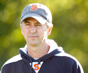 Chris Fox led Syracuse men's cross country to a national championship title in 2015.