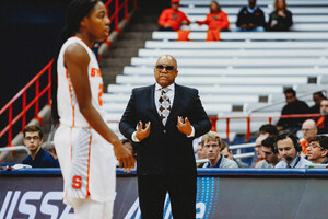 Syracuse is 16-3 all-time vs. Penn State, but the team has won two of three matchups coached by Quentin Hillsman.