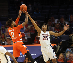 Virginia crushed Syracuse's 2-3 zone in an 81-55 win in January.