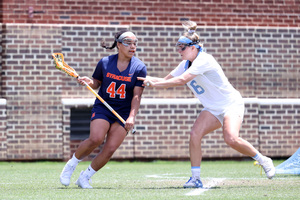 Emma Ward had a point on all of Syracuse's goals in the ACC final against UNC.