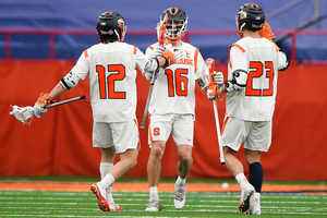 Syracuse men's lacrosse will face Georgetown in the first round of the NCAA Tournament. 