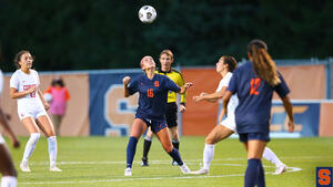 Syracuse women’s soccer was held to zero goals for the first time this season in its 0-0 draw against Cornell.