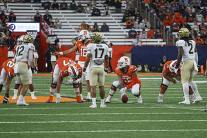 Despite Garrett Shrader and Sean Tucker outrushing Wake Forest, Syracuse fell in overtime to the Demon Deacons 40-37.