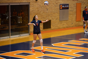 Syracuse allowed 10 service aces in its 3-1 loss to Duke, its final home game of the season.