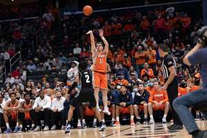 Joe Girard had 13 points in the first half against Georgetown. 
