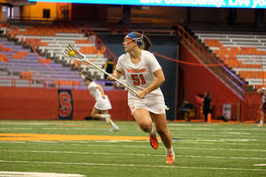 Emily Hawryschuk recorded 14 points across Syracuse’s games against Northwestern and Duke. 
