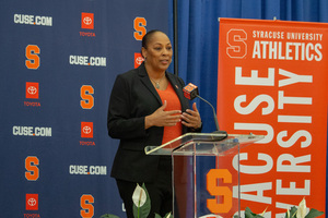 Dyaisha Fair will become the fourth former player under Felisha Legette-Jack to follow her from Buffalo.