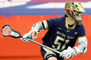 Pat Kavanagh has now scored nine or more points in all four career games against Syracuse. 