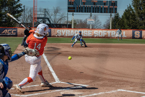 Syracuse recorded 10 hits and nine RBI’s in a 9-1 win against UNC to clinch an ACC Tournament berth.