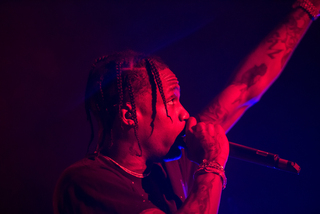 This was Travis Scott's first performance in the Carrier Dome. 